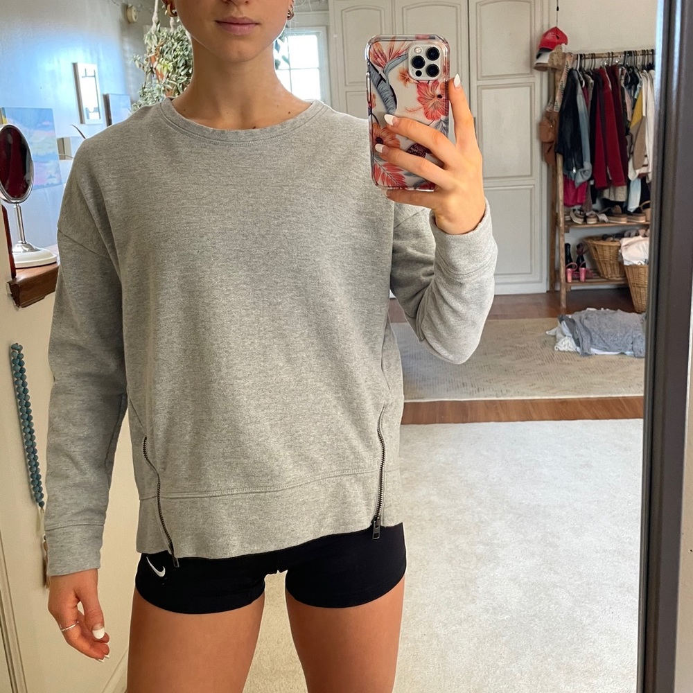 Zipper Athleta Sweatshirt